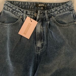 Missguided Wide Leg Denim Jeans